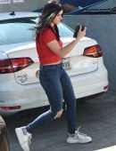 Ariel Winter in Jeans, Outside 901 Salon in West Hollywood