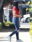 Ariel Winter in Jeans, Outside 901 Salon in West Hollywood