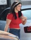 Ariel Winter in Jeans, Outside 901 Salon in West Hollywood