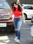 Ariel Winter in Jeans, Outside 901 Salon in West Hollywood