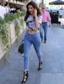 Blanca Blanco Out for Lunch in Los Angeles