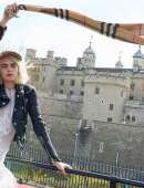 Cara Delevingne – Burberry "Her fragrance" Campaign Launch, London