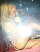 Charlotte McKinney Upskirt at Casamigos Halloween Party in Beverly Hills