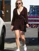 Chloe Grace Moretz Leggy, Out in Los Angeles