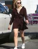 Chloe Grace Moretz Leggy, Out in Los Angeles