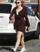 Chloe Grace Moretz Leggy, Out in Los Angeles