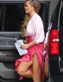 Chrissy Teigen Upskirt, Out in Los Angeles