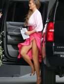 Chrissy Teigen Upskirt, Out in Los Angeles