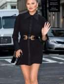 Chrissy Teigen at a Store Opening in New York