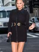Chrissy Teigen at a Store Opening in New York