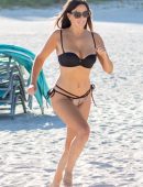 Claudia Romani Booty in Bikini in a Photoshoot in South Beach
