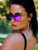 Demi Lovato – DIFF Eyewear Promotion 2018