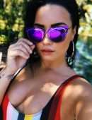 Demi Lovato – DIFF Eyewear Promotion 2018