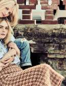 Elle Fanning and Melanie Laurent in Madame Figaro Photoshoot - October 2018