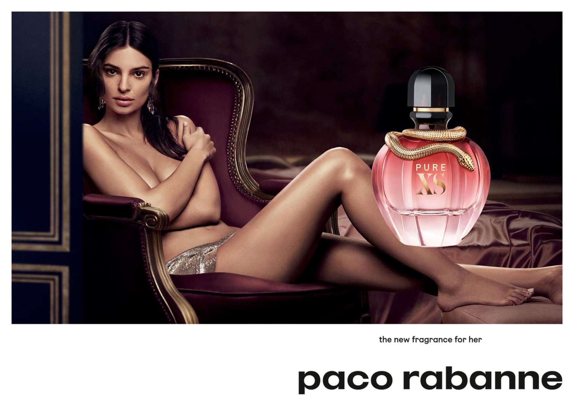 Emily Ratajkowski – “Pure XS for Her” Paco Rabanne’s Perfume Campaign