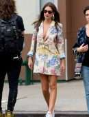Emily Ratajkowski Leggy Out in New York