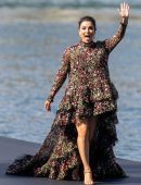 Eva Longoria at L'Oreal Show at Paris Fashion Week