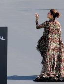 Eva Longoria at L'Oreal Show at Paris Fashion Week