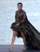Eva Longoria at L'Oreal Show at Paris Fashion Week