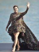 Eva Longoria at L'Oreal Show at Paris Fashion Week
