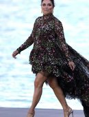 Eva Longoria at L'Oreal Show at Paris Fashion Week