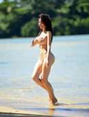Farrah Abraham for a Photoshoot at the Beach