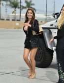 Farrah Abraham Cleavage and Leggy Candids in Los Angeles