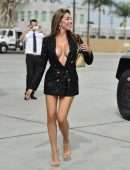 Farrah Abraham Cleavage and Leggy Candids in Los Angeles