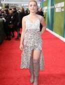 Florence Pugh at the Premiere of "The Little Drummer Girl" at 62nd BFI London Film Festival