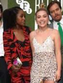 Florence Pugh at the Premiere of "The Little Drummer Girl" at 62nd BFI London Film Festival