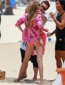 Gigi Hadid Booty, Photoshoot Candids in Rio de Janeiro