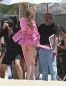 Gigi Hadid Booty, Photoshoot Candids in Rio de Janeiro