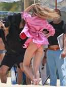 Gigi Hadid Booty, Photoshoot Candids in Rio de Janeiro