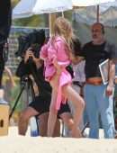 Gigi Hadid Booty, Photoshoot Candids in Rio de Janeiro