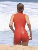 Gigi Hadid Photoshoot at the Beach of Ipanema in Rio, Brazil