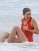 Gigi Hadid Photoshoot at the Beach of Ipanema in Rio, Brazil