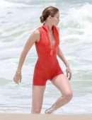 Gigi Hadid Photoshoot at the Beach of Ipanema in Rio, Brazil