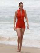 Gigi Hadid Photoshoot at the Beach of Ipanema in Rio, Brazil