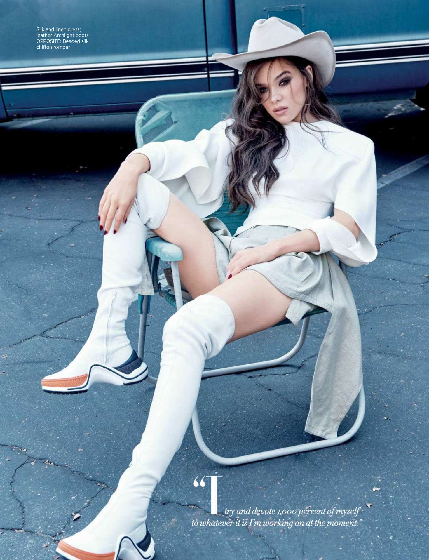 Hailee Steinfeld in Harper’s Bazaar Singapore - November 2018
