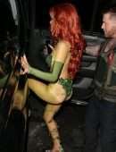 Halsey Leaving her Halloween Party in Los Angeles