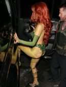 Halsey Leaving her Halloween Party in Los Angeles