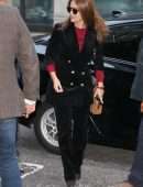 Jenna Louise Coleman Outside BBC Radio Two Studios in London