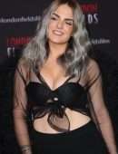 Joanna Jojo Levesque at the Premiere of London Fields in West Hollywood