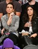 Kate Beckinsale at a Basketball Game between the LA Lakers and the Houston Rockets in LA