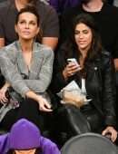 Kate Beckinsale at a Basketball Game between the LA Lakers and the Houston Rockets in LA