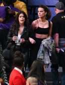 Kate Beckinsale at a Basketball Game between the LA Lakers and the Houston Rockets in LA