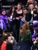 Kate Beckinsale at a Basketball Game between the LA Lakers and the Houston Rockets in LA