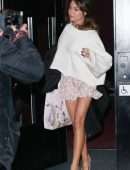 Katya Jones Leggy, Leaving TV Studios in London