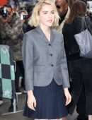 Kiernan Shipka Arrive at AOL Build Series in NYC
