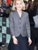 Kiernan Shipka Arrive at AOL Build Series in NYC